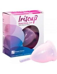 Iriscup - copa mestrual rosa grande + bolsa esterilizadora gratis