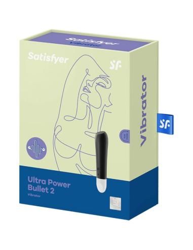 Satisfyer - ultra power bullet 2 bala vibradora negra