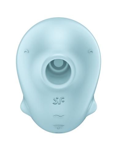Satisfyer - sassy seal estimulador & vibrador azul
