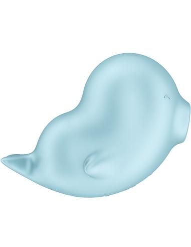 Satisfyer - sassy seal estimulador & vibrador azul