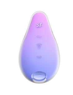 Satisfyer - mermaid vibes estimulador & vibrador violeta y rosa 2