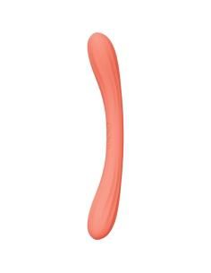 Lelo - boomerang vibrador de doble extremo rojo coral 2