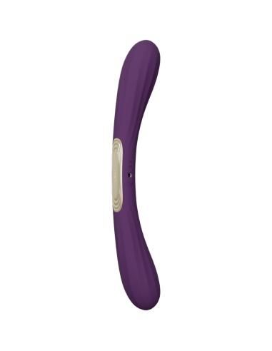 Lelo - boomerang vibrador de doble extremo morado