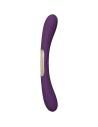 Lelo - boomerang vibrador de doble extremo morado