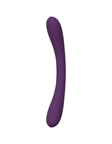 Lelo - boomerang vibrador de doble extremo morado