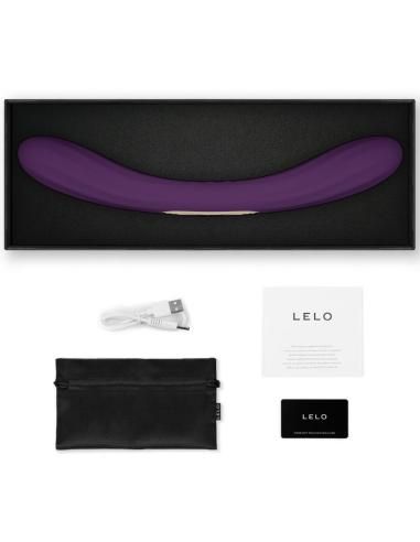 Lelo - boomerang vibrador de doble extremo morado