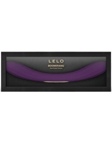 Lelo - boomerang vibrador de doble extremo morado