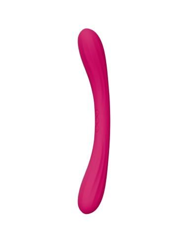 Lelo - boomerang vibrador de doble extremo cereza