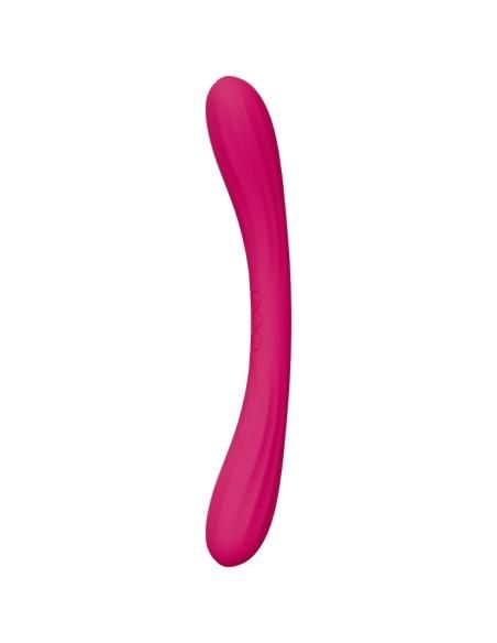 Lelo - boomerang vibrador de doble extremo cereza