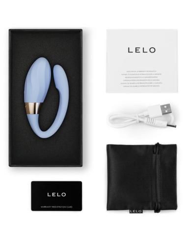 Lelo - tiani twist vibrador para parejas celeste