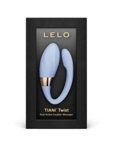 Lelo - tiani twist vibrador para parejas celeste