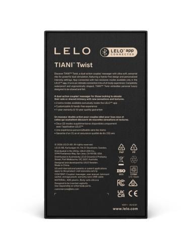 Lelo - tiani twist vibrador para parejas celeste