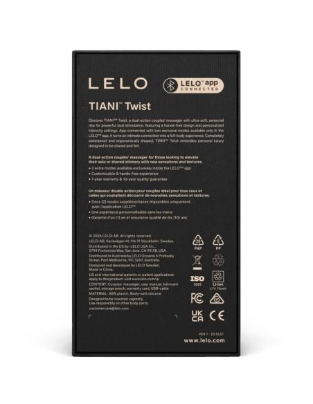 Lelo - tiani twist vibrador para parejas celeste