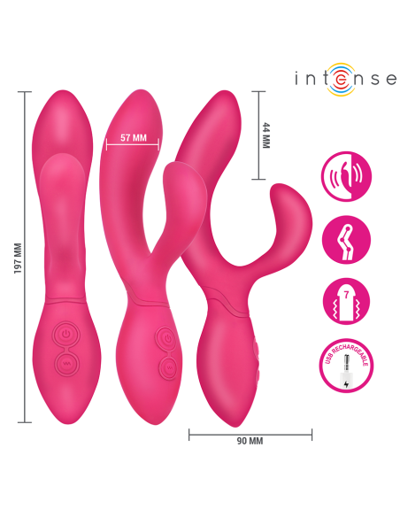 Intense - charly estimulador vibrador articulable