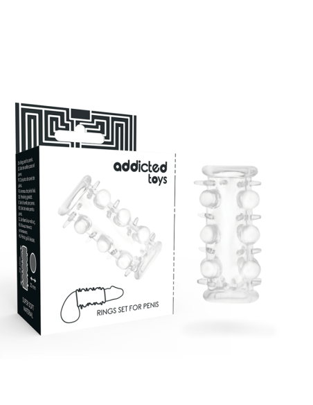 Addicted toys - funda pene clear