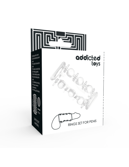 Addicted toys - funda pene clear