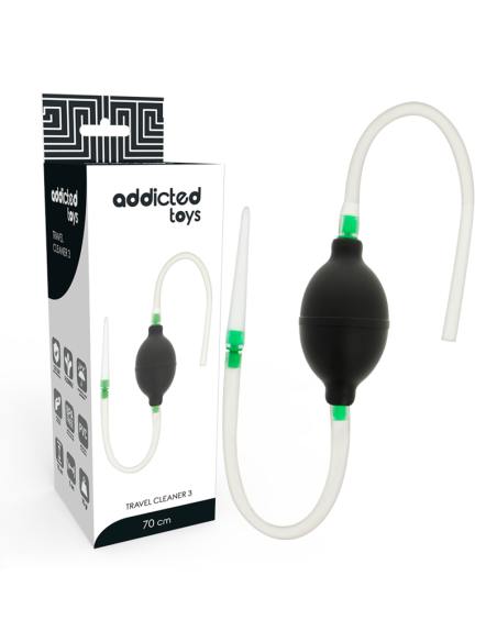 Addicted toys - kit enema negro