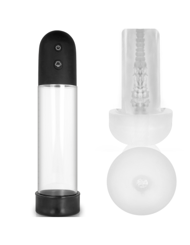 Pump addicted - bomba erecciÓn rx11 automÁtica con masturbador
