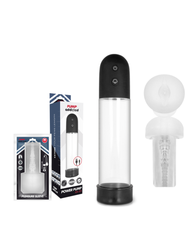 Pump addicted - bomba erecciÓn rx11 automÁtica con masturbador