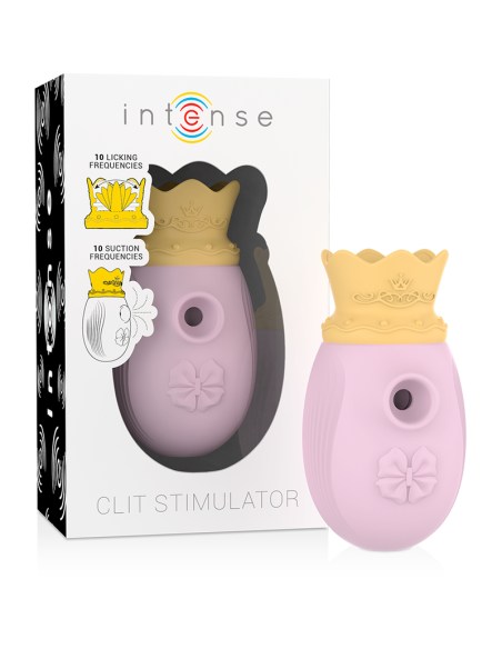 Intense - estimulador clÍtoris 10 modos de succiÓn y licking - rosa