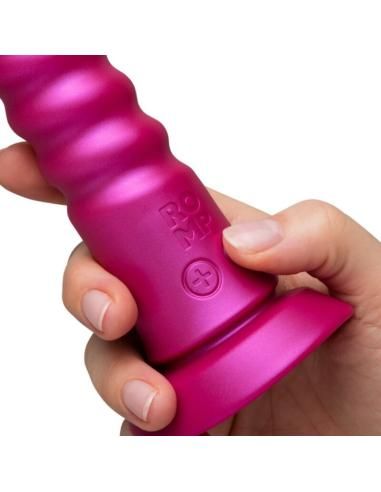 Romp - jiggle vibrador up and down con ventosa rosa