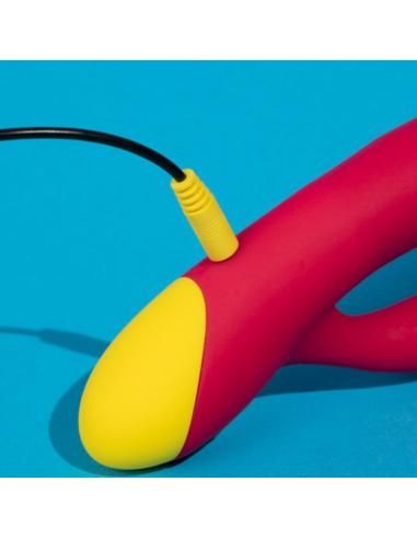 Romp - jazz vibrador rabbit recargable rojo