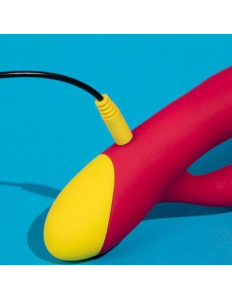 Romp - jazz vibrador rabbit recargable rojo