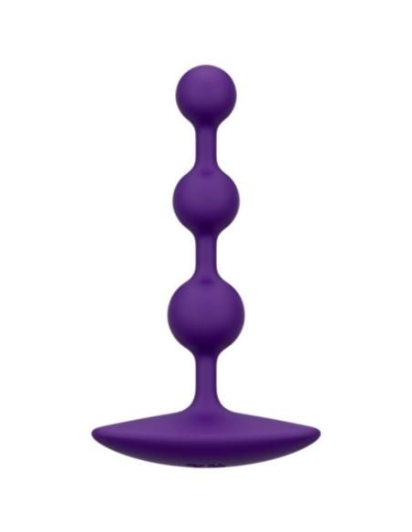 Romp - amp purple bolas anales flexibles de silicona 12,5 cm morado