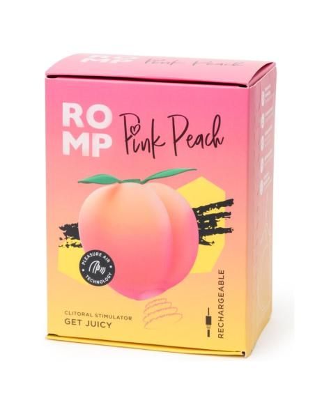 Romp - pink peach succionador de clÍtoris forma melocotÓn