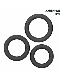 Addicted toys - set de anillos silicona modelo 1