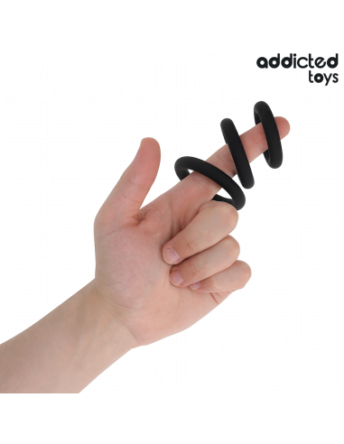 Addicted toys - set de anillos silicona modelo 1