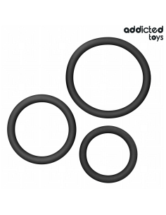Addicted toys - set de anillos silicona modelo 2