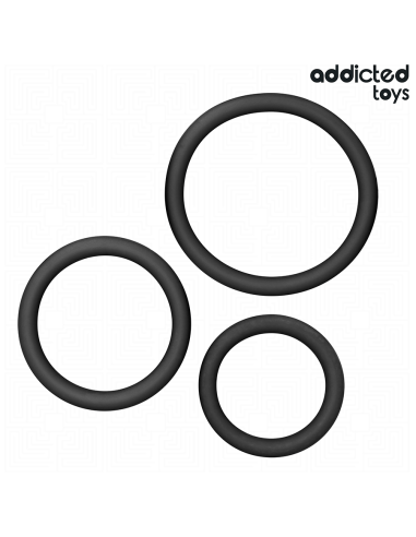 Addicted toys - set de anillos silicona modelo 2
