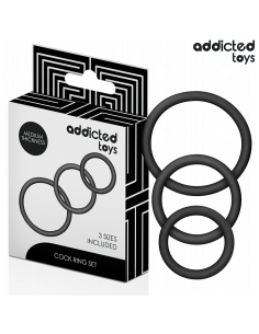 Addicted toys - set de anillos silicona modelo 2 2