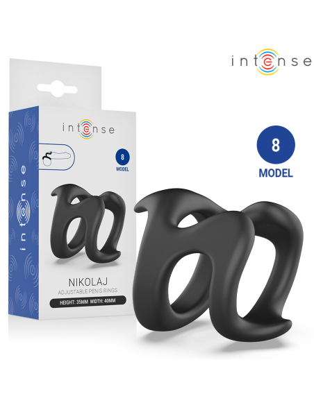 Intense - nikolaj anillo ajustable modelo 8