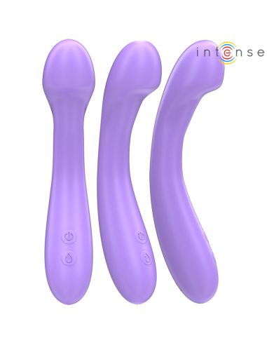 Intense - becky vibrador 19 cm calentable 7 vibraciones morado