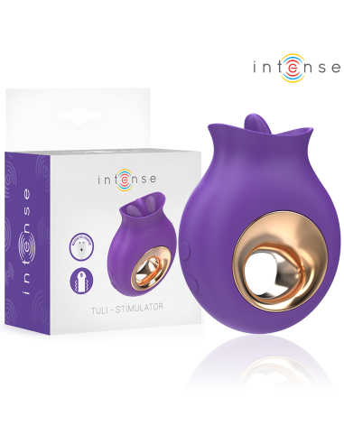 Intense - tuli estimulador clÍtoris 9 vibraciones & 9 oscilaciones morado