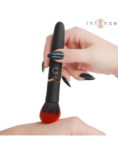 Intense - emilia vibrador brocha con efecto calor 16 cm 2
