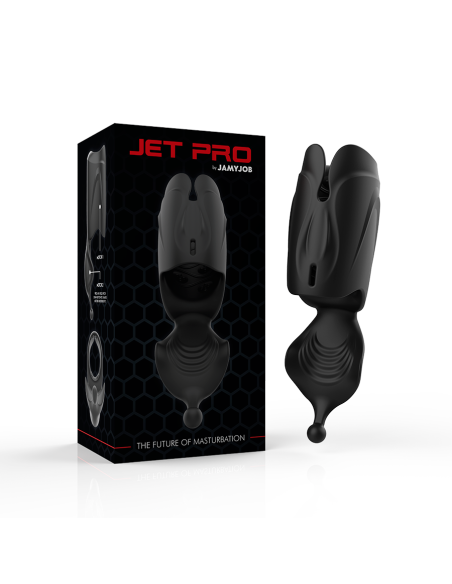 Jamyjob - masturbador stroker vibrador 2 motores