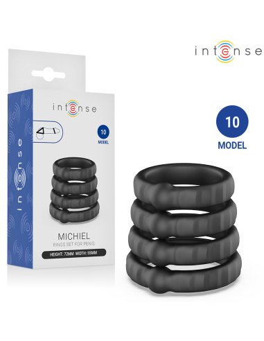 Intense - michiel set de 4 anillos modelo 10