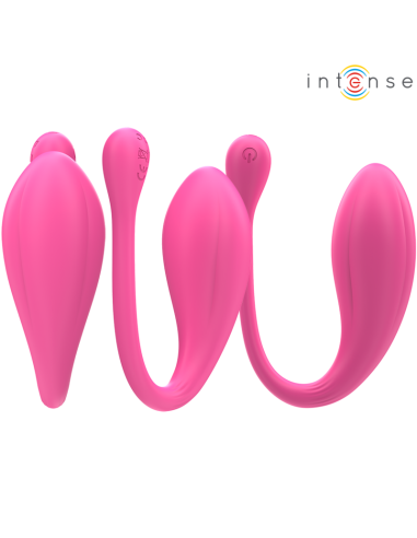 Intense - janice huevo vibrador u doble estimulaciÓn 10 vibraciones rosa control remoto
