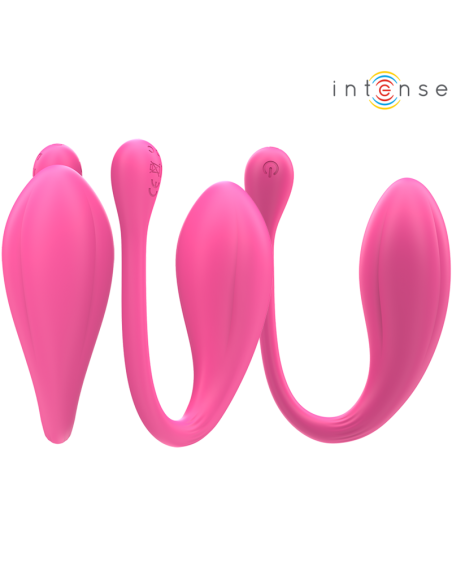 Intense - janice huevo vibrador u doble estimulaciÓn 10 vibraciones rosa control remoto