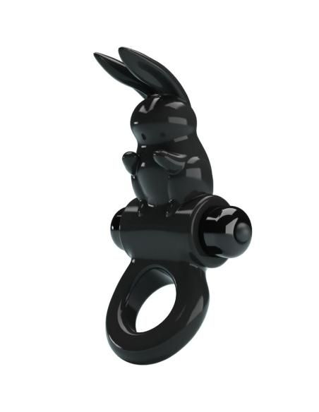 Pretty love - exciting ring anillo vibrador rabbit 10 vibraciones negro