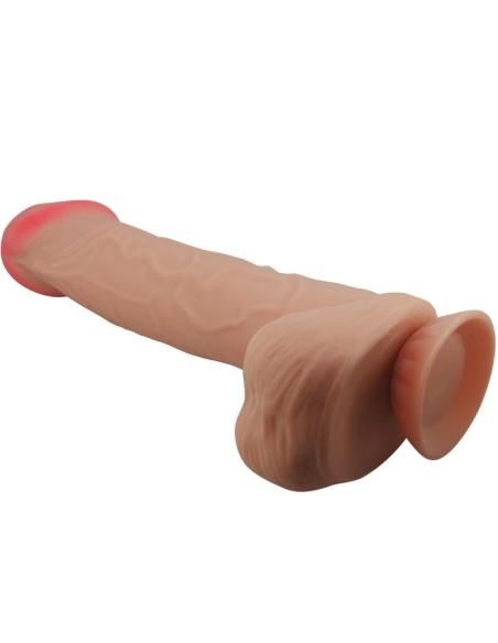 Pretty love - sliding skin series dildo realÍstico con ventosa piel deslizante 26 cm