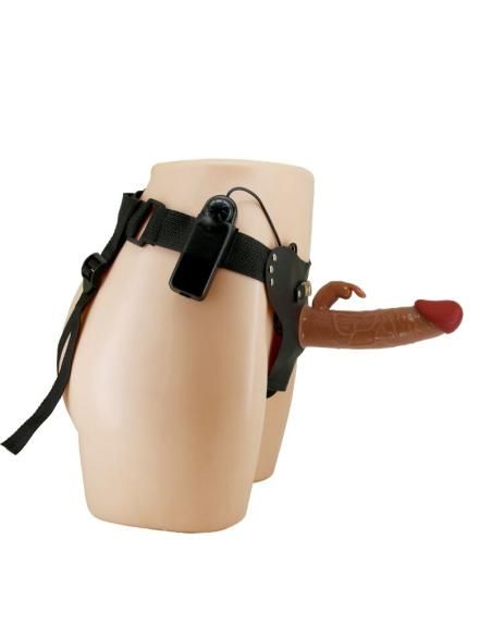 Pretty love - marion harness briefs universal con dildo vibraciÓn 19 cm mulato