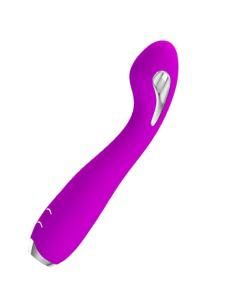 Pretty love - hector vibrador electroshock recargable & impermeable morado
