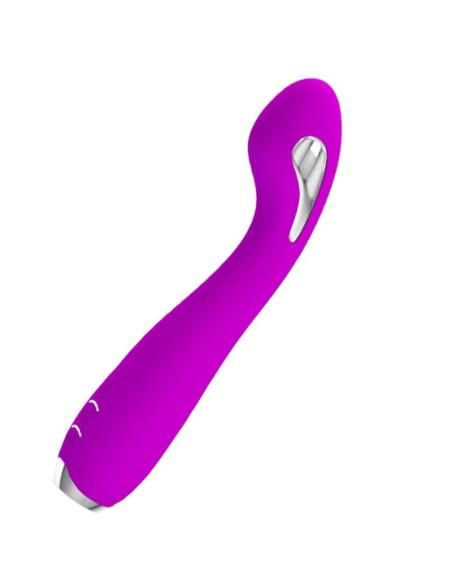 Pretty love - hector vibrador electroshock recargable & impermeable morado