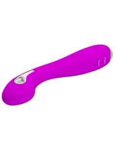 Pretty love - hector vibrador electroshock recargable & impermeable morado 2