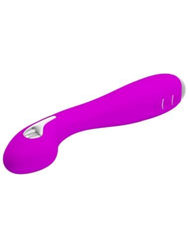 Pretty love - hector vibrador electroshock recargable & impermeable morado