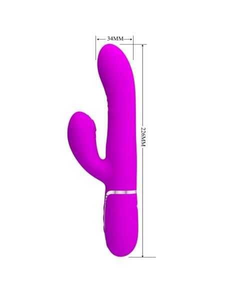 Pretty love - vibrador punto g multifunciÓn fucsia